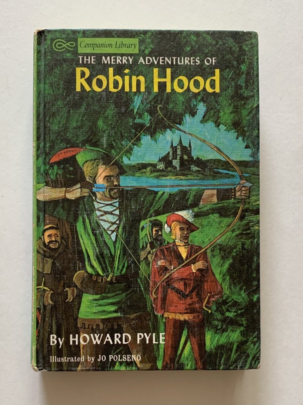 The Merry Adventures of Robin Hood by Howard Pyle (1965, HC) Illustrated